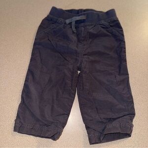 Cuddle Bear boys size 3-6 months gray lined pants warm for winter